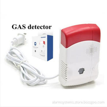 Functional home security high sensitivity independent gas leak detector